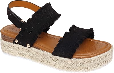 Pierre Dumas Womens Magic-9 Platform Espadrille Sandal