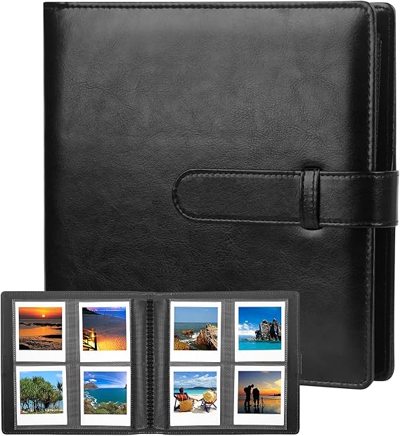 Veicevol 288 Pockets Photo Album for Fujifilm Instax Square Photos, Black