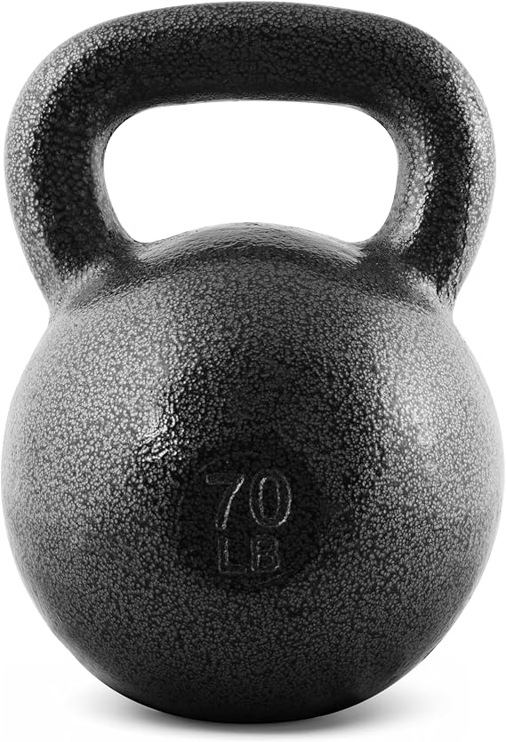 CAP Barbell Cast Iron Kettlebell - Singles and Sets, Multiple Weight Choices
