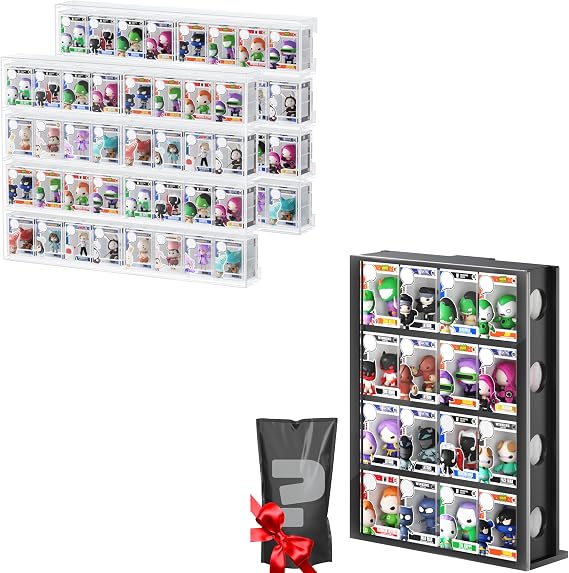 WINKINE Bitty Pop Case Compatible with Funko Bitty Pop
