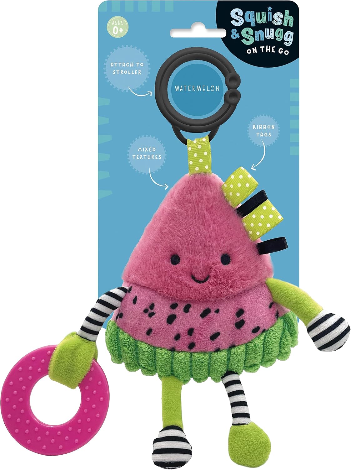 Make Believe Ideas Squish and Snugg On The Go Watermelon
