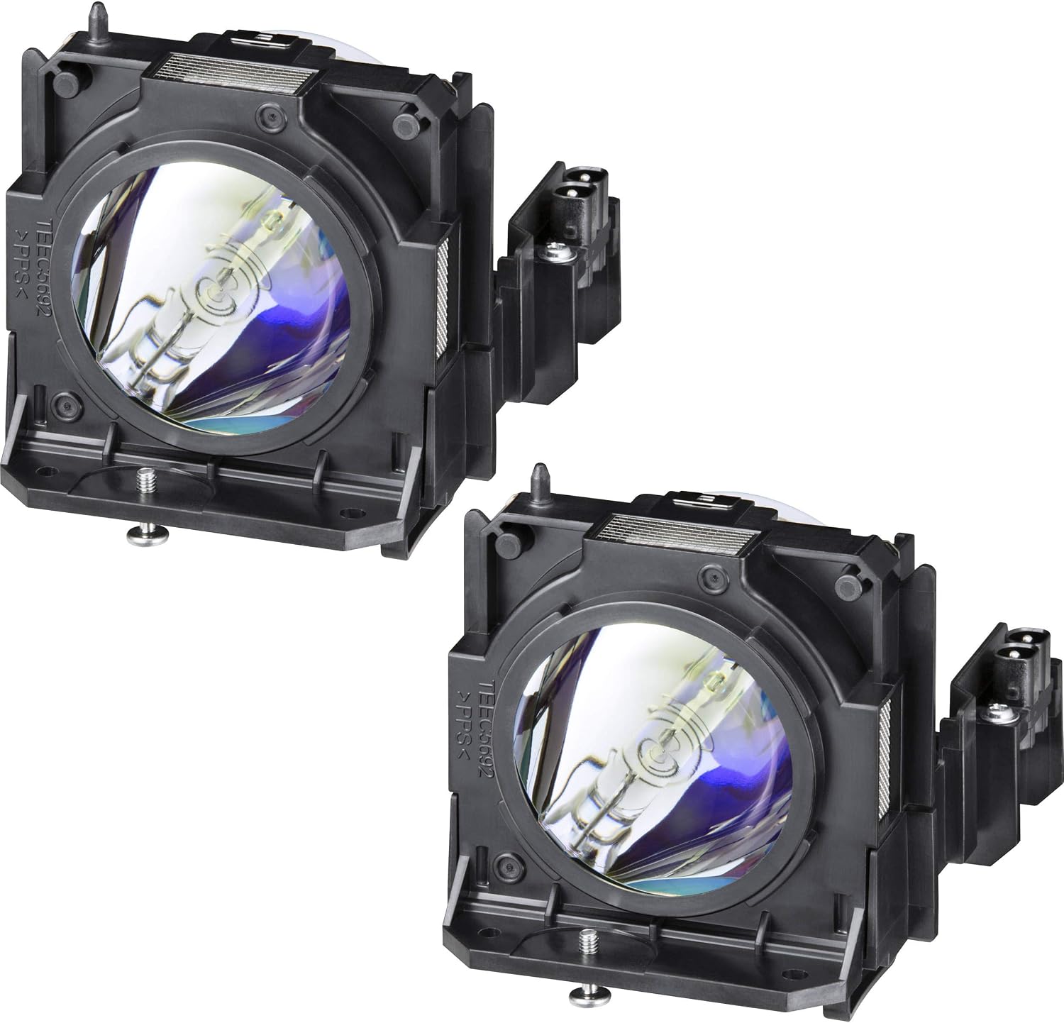 PHO Original Twin-Pack ET-LAD70 ET-LAD70W ET-LAD70AW Replacement Projection Lamp with Housing for Panasonic PT-DW750 PT-DX820 PT-DZ780 DW750LBU PT-DW750WU DX820U PT-FD605CB DZ780U OEM Bulb Inside