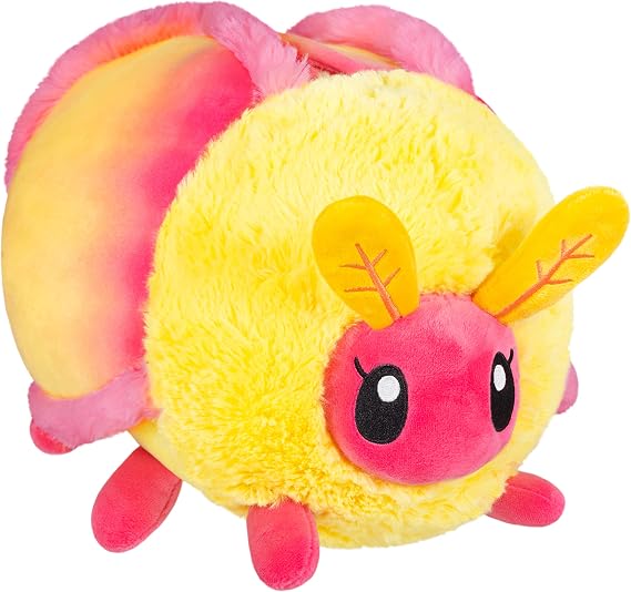 Squishable - Mini Rosy Maple Moth - Garden Collection - 11 in - Soft Toy Collectible Stuffed Animal