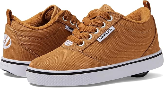 HEELYS Pro 20 (Little Kid/Big Kid/Adult) Tan/White/Black 3 Little Kid M