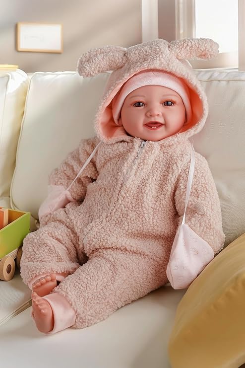 BABESIDE Baby Dolls, 17inch Large Realistic Cute Soft Body Baby Doll | Real Life Baby Dolls with Accessories for 3+ Year Old Girls Gifts, Pretend Play, Collection