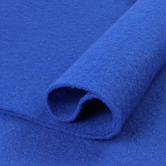 78" Wx45 L Underfelt Carpet Durable Car Carpet Fabric for Replacement,Speaker Box, Sub Box,Marine,Boat,Auto Floor (Blue, 78inch x 45inch)