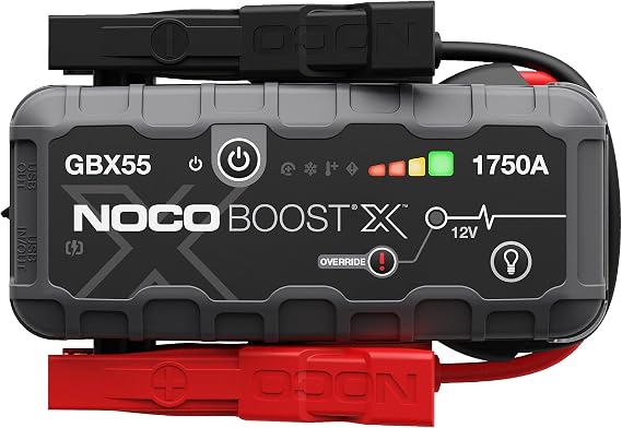 NOCO Boost GBX55 1750A UltraSafe Jump Starter, 12V Lithium Battery Booster