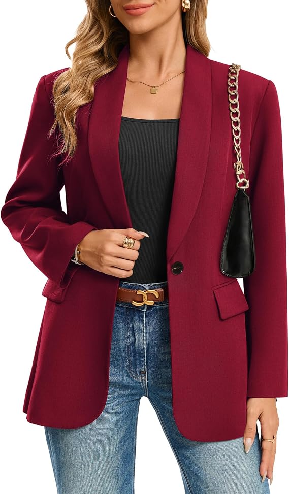 GRACE KARIN Women 2026 Business Casual Blazer,Fall Work Office Suit Jackets