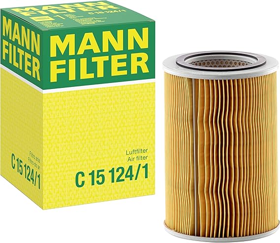 Mann Filter C 15 124/1 Engine Air Filter Replacement Compatible With Becker 84040110000, Busch 0532 000 004, 532 004, 5320 040 03, Rietschle 730 517