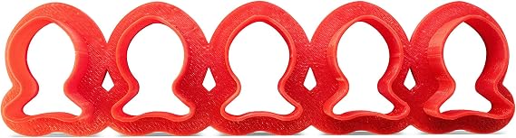 Mini Goldfish Cracker Cookie Cutter 1 Inch - 3d Printed Plastic Made in the USA - CookieCutterCom Brand - Color May Vary Gold fish Cracker Cutter