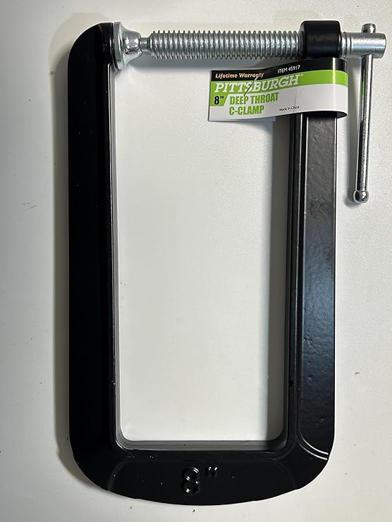 8 in. Deep Throat U-Clamp