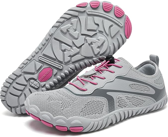 HOBIBEAR Barefoot Shoes for Women Men Wide Toe Box Zero Drop Cross-Training Minimalist Unisex