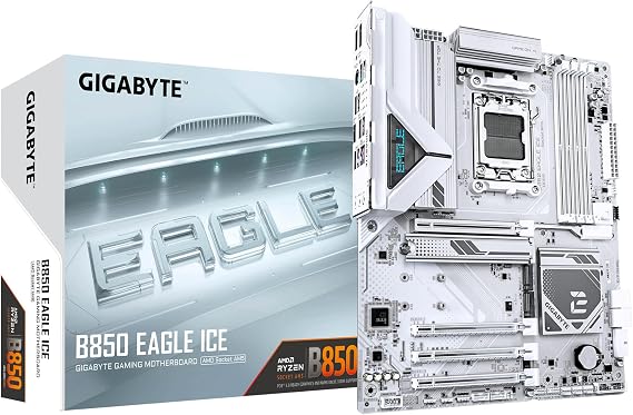 Gigabyte Anakart Amd Am5 Atx B850 Eagle Ice