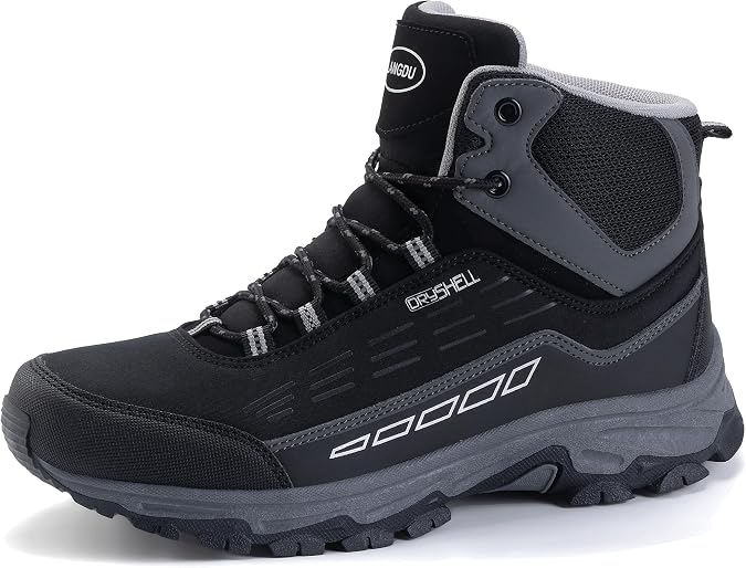 LANGDU Herren Wanderschuhe Damen Wasserdicht Leicht Wanderstiefel Trekkingschuhe 38-46EU