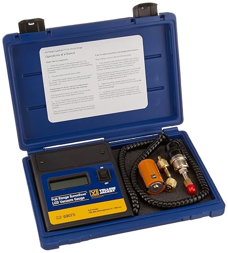 Superevac Lcd Vacuum Gauge