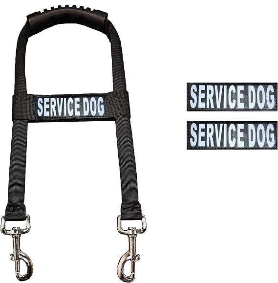 Dog Bridge Handle + Service Dog Patches
