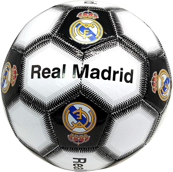 Icon Sports Compatible with Real Madrid Soccer Ball Officially Licensed Player Ball Size 2 07