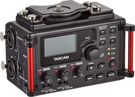 Tascam DR-60DMKII 4 Channel Audio Recorder For DSLR Cameras