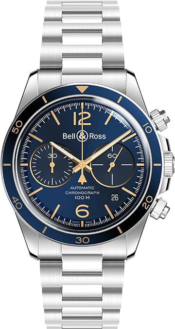 Bell & Ross BR V2-94 AERONAVALE Blue Dial Watch