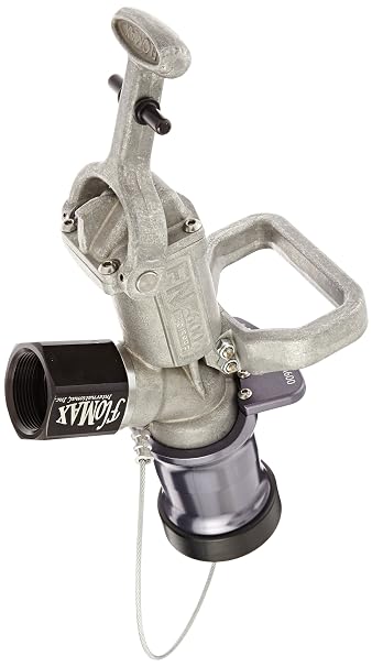 Dixon FN600 Aluminum Dry Disconnect Flomax Diesel Fuel Nozzle with Dog Latch and Sealing Plug, 1-1/2" NPT Female
