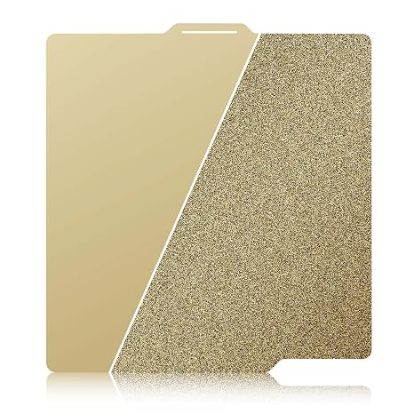 IdeaFormer Double Sided Smooth+Textured PEI Sheet 257x257mm, P2S P1S X2D PEI Spring Steel Build Plate for Bambu Lab X2D X1 X1C X1E P1P P1S P2S A1 3D Printer