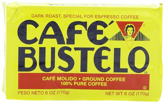 Cafe Bustelo Espresso Coffee, 6 Ounce