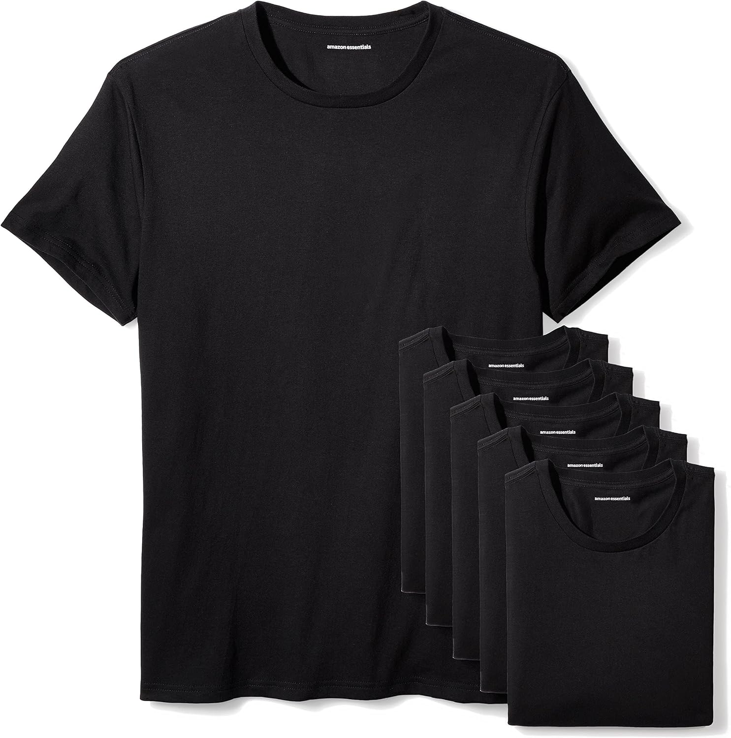 Amazon Essentials Men's Slim-Fit Cotton Crew Neck Vests