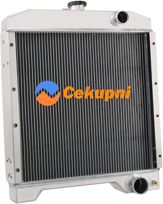 3 Row Tractor All Aluminum Radiator for Case-IH Backhoe 580K-11 580SK 580 580k Series I II III Super 580K Series I Super K #A172038 AH145366 1706-6507 580K-1 580K-111 K 660 4390 4390T Radiator