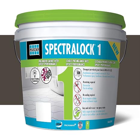LATICRETE SPECTRALOCK 1 Pre-Mixed Grout #35 Mocha