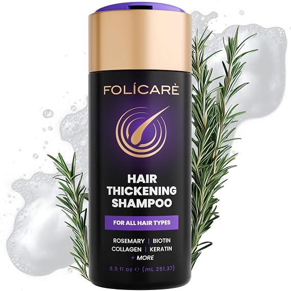 Thickening Hair Growth Shampoo For Women & Men, Biotin Shampoo