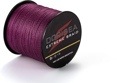 Extreme Braid 100% Pe Purple Braided Fishing Line 109Yards-2187Yards 6-550Lb Test Fishing Wire Fishing String Superline