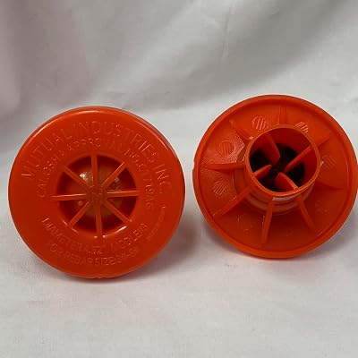 Mutual Industries 14640-4 OSHA Rebar Cap Pack of 100