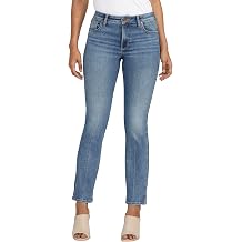Jag Jeans Women's Forever Stretch Mid Rise Straight Leg Jeans Jeans