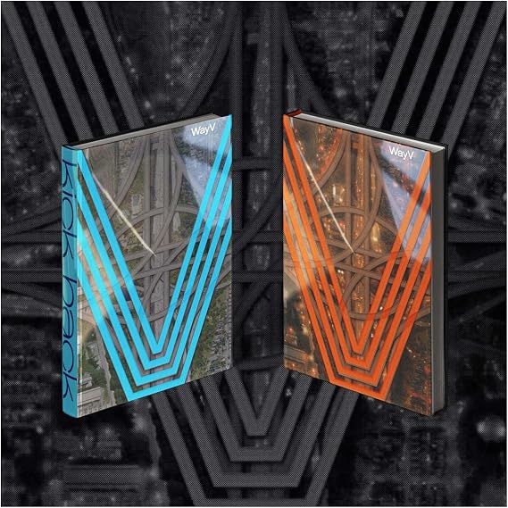 WayV Kick Back 3rd Mini Album 2 Version SET CD+120p Booklet+8p Folded Poster on Pack+1p PostCard+1p PhotoCard+Tracking Sealed