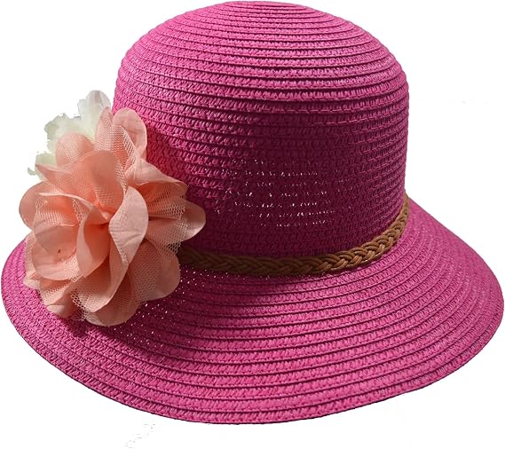 Summer Dome Cap Women Outdoor Beach Sun Shade Straw Hat Fishermen Hat