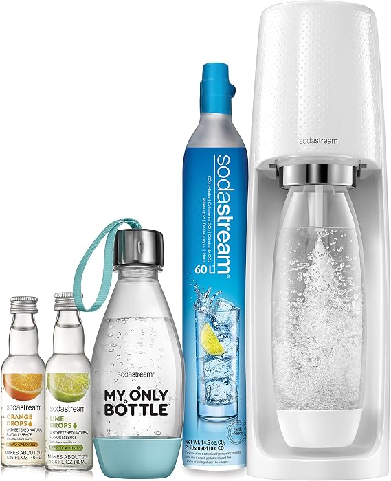 SodaStream 1101223010 Fizzi Sparkling Water Maker, White