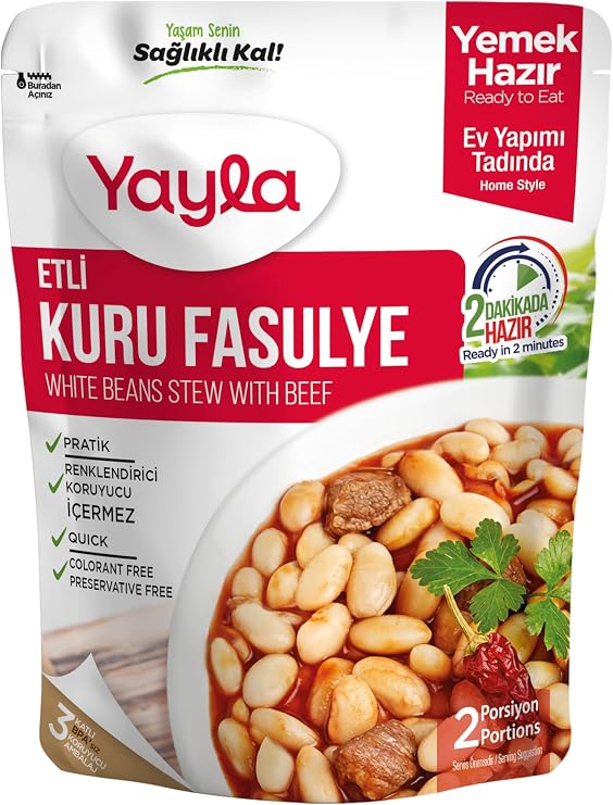 yayla Meat Bean Dish, 250 g Single Package