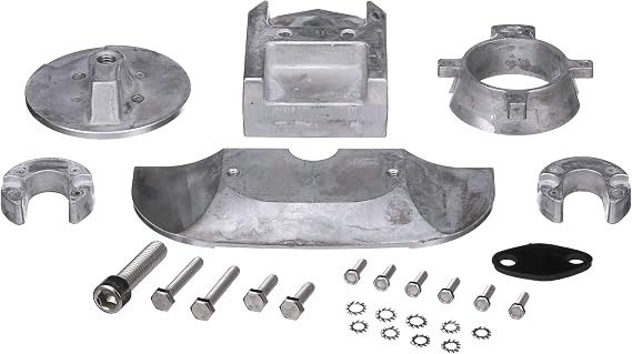 Seachoice Anode Kit, Mercruiser Alpha One Gen II (1991 & Newer), Aluminum, Cadmium-Free, Environmentally Friendly