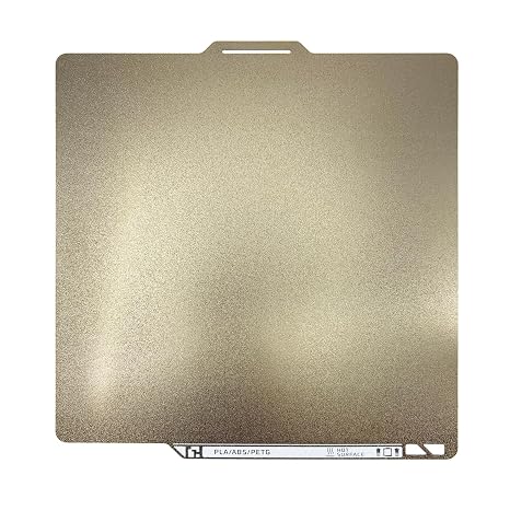 Upgraded Thicker 0.77mm PEI Build Plate with QR Code, 257x257mm Double-Sided Textured Spring Steel Print Bed for Bambu Lab X2D/P2S/X1/X1C/X1E/P1P/P1S/A1