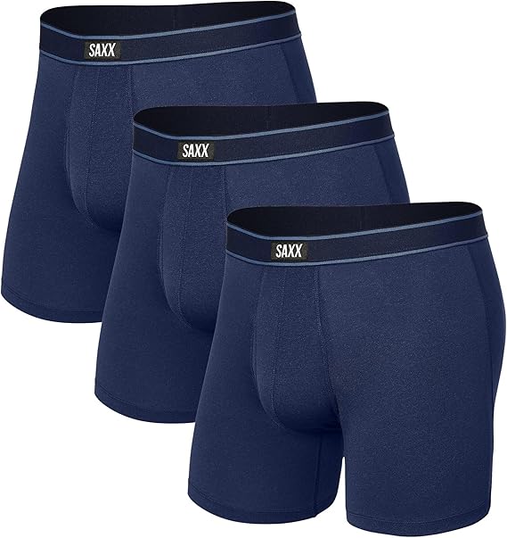 Men's Underwear - DAYTRIPPER Boxer Briefs with Built-in Pouch Support - 3 Pack Men's Underwear