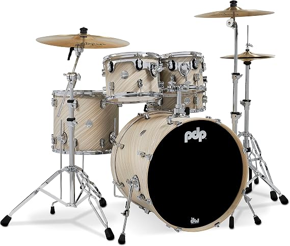 PDP Concept Maple 5-Piece Shell Pack - Twisted Ivory