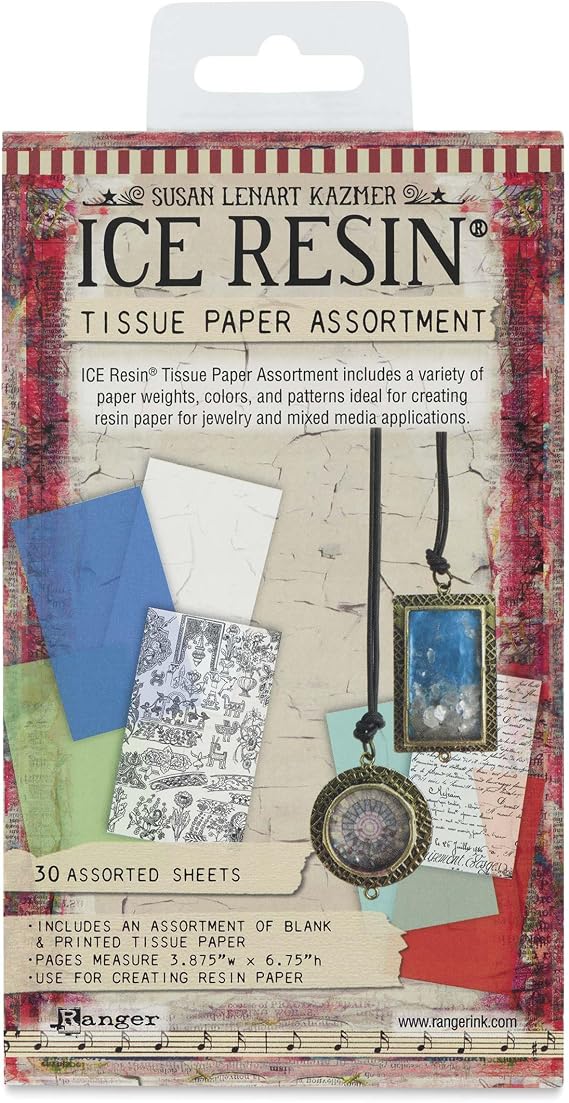 Reeves IRA56614 Ice Resin Tissue Assortment