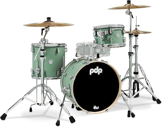 PDP Concept Maple Bop 3-piece Shell Pack - Satin Seafoam