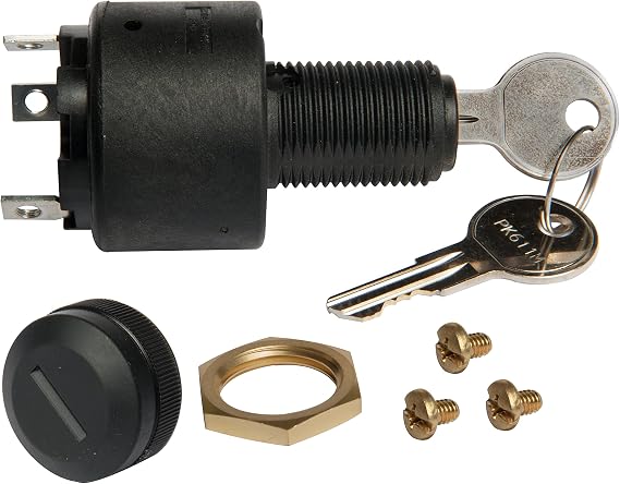 Sierra International MP41030 Ignition Switch - Off-Run-Start, white, medium