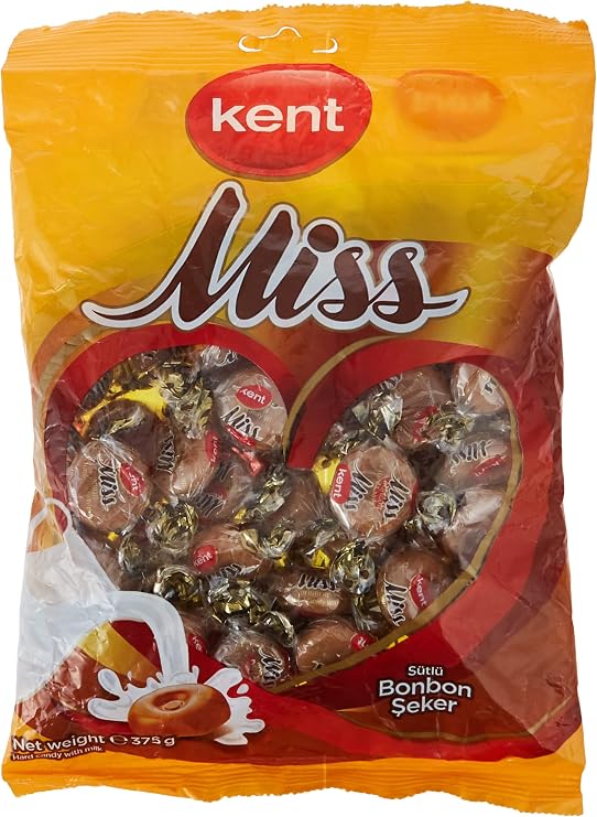 Kent Missbon Sütlü Aromalı Şeker 375g