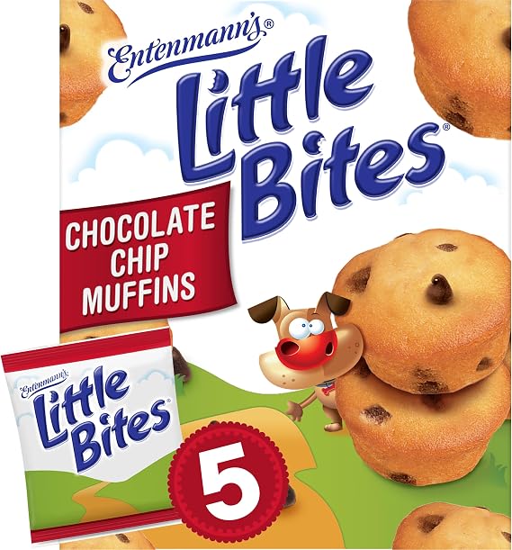 Entenmann's little Bites Chocolate Chip Muffins 5-pk
