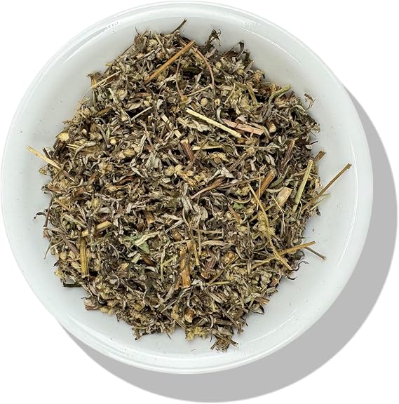 Evergreen Herbs Mugwort Herb, Estafiate (Mugwort) 8 oz.Mexican Mugwort, cronewort - Resealable Stand Up Pouch to Ensure Freshness!