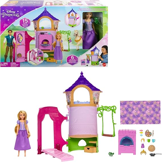 Disney Princess Rapunzel'in Kulesi, 3 yaş ve üzeri, HLW30
