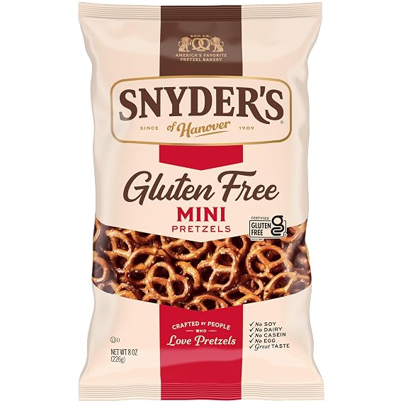 Snyder's of Hanover Gluten Free Mini Pretzels, 8 Oz 1 bag