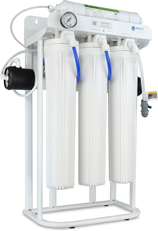 WECO Aqua-Titan Light Commercial Reverse Osmosis Filter System (AQUA-TITAN-0400GAC)